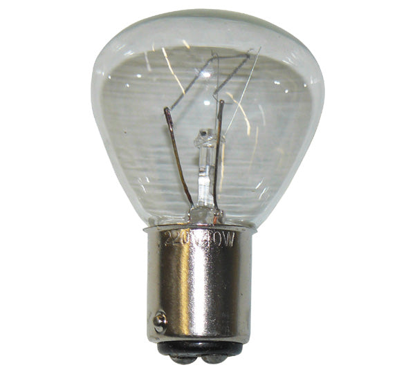 Ampoule eclairage 220v 230v 240v 40w b15 b15s ba15 ba15s pour feux lumineux f220fr f220fv bulb220 - ECLATS DESTOCKAGE