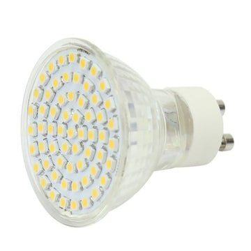 Ampoule gu10 60 led 3w spot 3000k blanc chaud 1.5w 2w 2.5w 3.5w 220v 240v eclairage lumiere ECLATS DESTOCKAGE