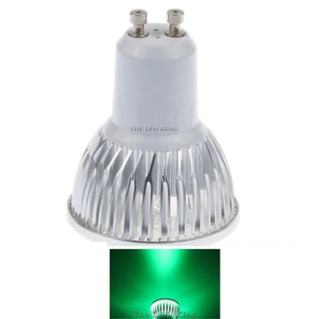 Ampoule gu10 9w vert 110v 220v projecteur lampe led cob Super Brillante Spot Lumineux ECLATS DESTOCKAGE