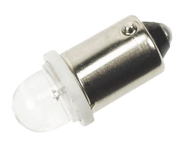 Ampoule led de voiture 12v 1 led blanche culot t8 (2pcs/blister) acll04w 1500mcd Ø11.5 x 25mm - ECLATS DESTOCKAGE