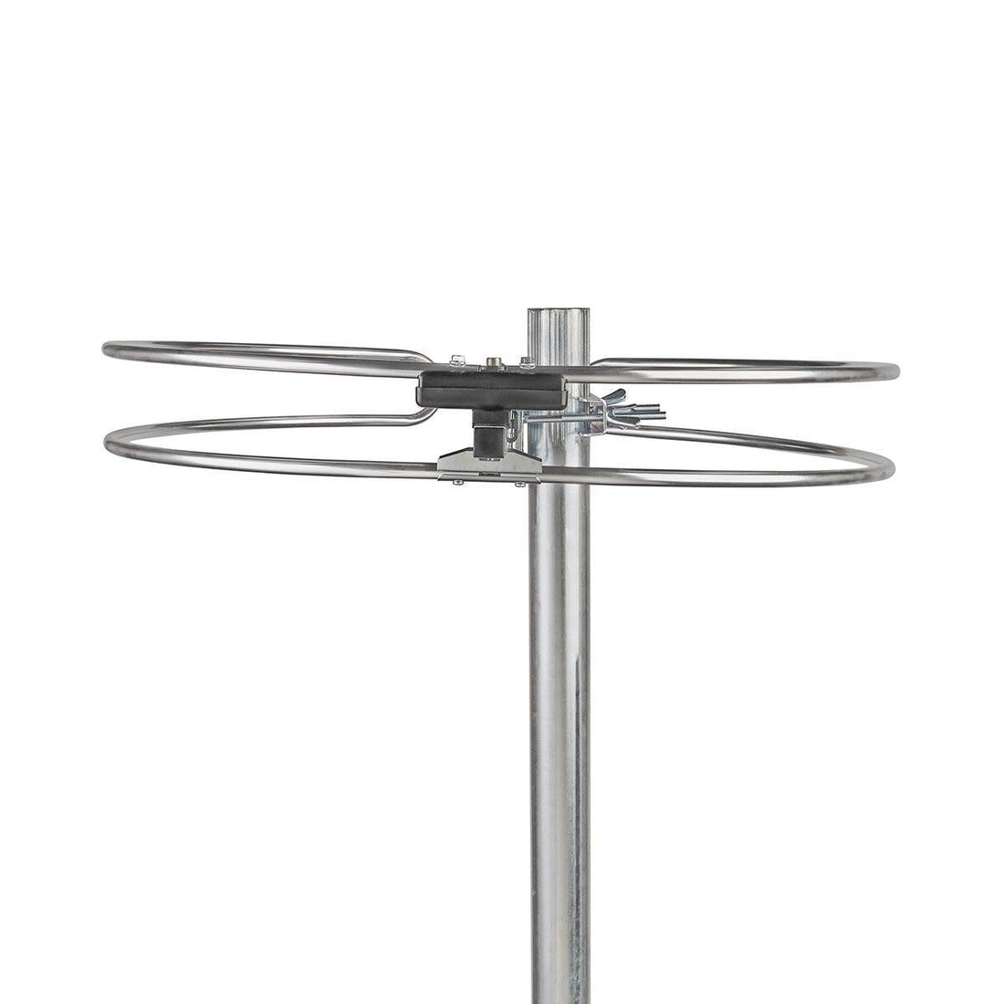 Antenne radio exterieure fm 88 108 mhz ANORFM10ME fiche type f fixation mat ou balcon könig ECLATS DESTOCKAGE