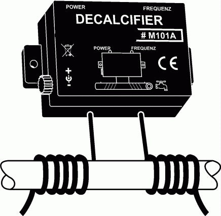 Anti calcaire electronique 12v m101a anti tartre magnetique tuyau eau piscine detarteur detartrage - ECLATS DESTOCKAGE