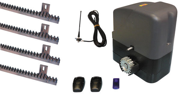 Automatisme t-onekit5bt portail coulissant moteur 400kg 12v speed telecommande 433mhz slidekit02 - ECLATS DESTOCKAGE