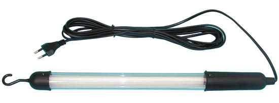 Baladeuse neon tube fluorescent 8w 220v zl20tl efl01n luo etanche 5 m cable garage 230v magasin - ECLATS DESTOCKAGE