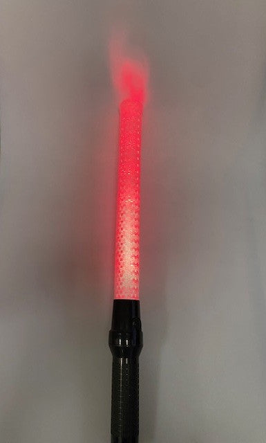 Baton lumineux blanc rouge vert batterie rechargeable et chargeur route circulation voiture auto police gendarmerie ECLATS DESTOCKAGE