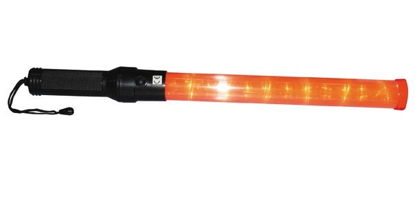 Baton signalisation police rouge lumineux route circulation aviation aeroport ECLATS DESTOCKAGE