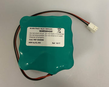 Batterie 19.2v 1800mah nicd 16 r6 pour centrale tau k120m T-ONE3b p-200kb3 porte automatique sta21 ECLATS DESTOCKAGE