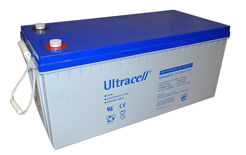 Batterie 230ah 12v ucg230-12 équivalent 210ah 220ah 226ah rechargeable solaire eolienne plomb - ECLATS DESTOCKAGE