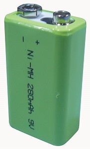 Batterie 9v ni-mh rechargeable mn1604 a1604 4022 kr9v 8.4v 280mah Accu 6f22 - ECLATS DESTOCKAGE