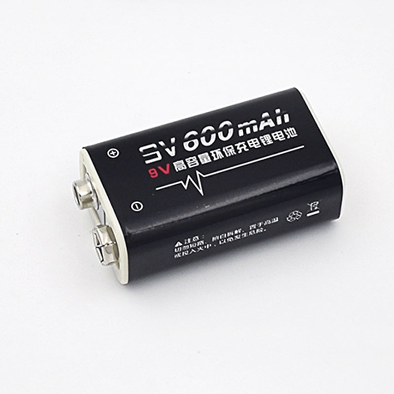 Batterie Accu rechargeable 450mah 7.2v 6.9v 7v 7.1v 6f22 Li-ion mn1604 a1604 4022 - ECLATS DESTOCKAGE
