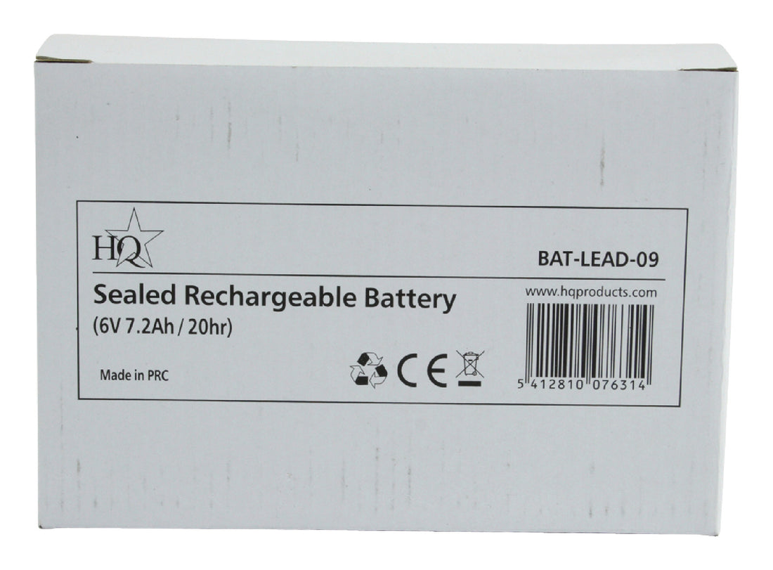 Batterie accumulateur rechargeable 6v 7ah 7.2ah 7.5ah plomb gel etanche - ECLATS DESTOCKAGE