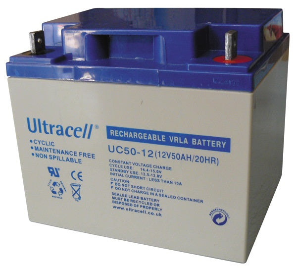 Batterie agm 12v 50ah 55ah RPower accu solaire eolienne accumulateur plomb etanche - ECLATS DESTOCKAGE
