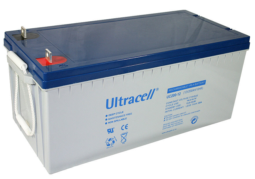 Batterie gel 12v 200ah photovoltaïque éoliennes véhicules électriques chaises roulantes - ECLATS DESTOCKAGE
