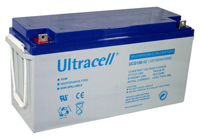Batterie gel rechargeable 150ah 12v 145ah 140ah 155ah 160ah 165ah agm solaire eolienne accumulateur - ECLATS DESTOCKAGE