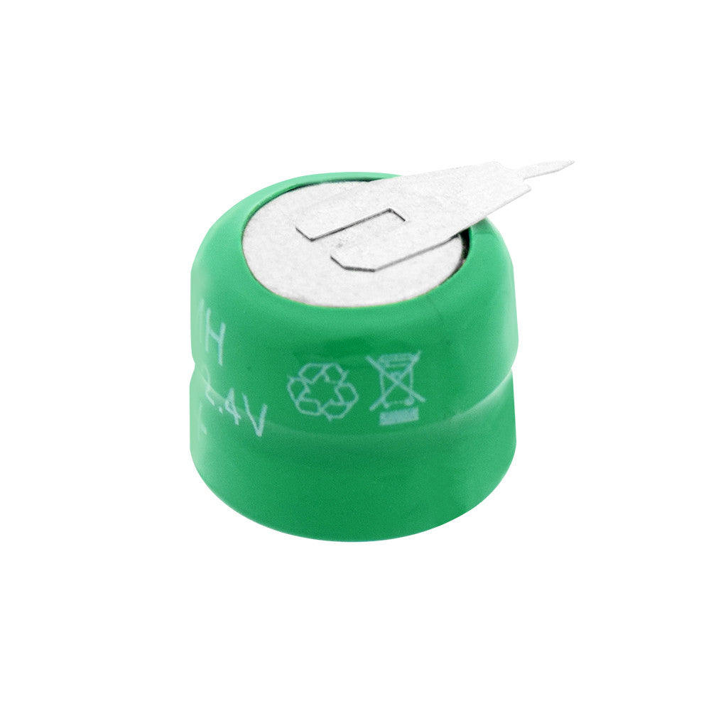 Batterie nimh 2.4v 80mah pour Programmateur hebdomadaire digital ecouteur 2 pin a souder ECLATS DESTOCKAGE