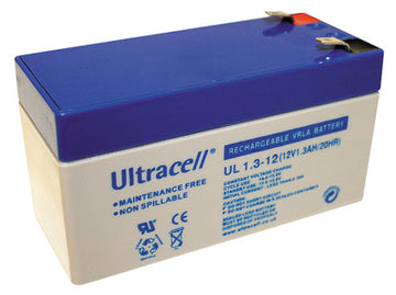 Batterie plomb 12 v np1.2-12 pour portalac pe12v1.2 accu pile sèche plomb gel 1.2ah 1.3ah - ECLATS DESTOCKAGE