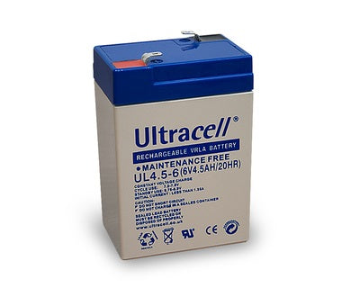 Batterie plomb 6 v 4ah style yuasa np4-6 6v 4ah 4.2ah 4.4ah 4.3ah 4.5ah - ECLATS DESTOCKAGE