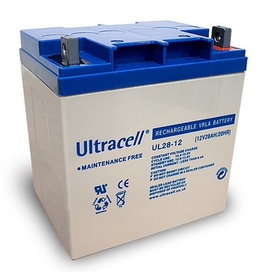 Batterie plomb-gel 12v 28 ah pour chariot golf panasonic lc-xc1228p - ECLATS DESTOCKAGE