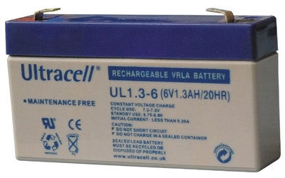 Batterie rechargeable etanche 6v 1,2ah accu plomb gel electricite alarme 1,3ah wp1.2 6 wp1.2 6e - ECLATS DESTOCKAGE