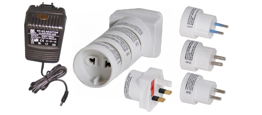 Bloc d alimentation à tension fixe 24v dc 410mA 10w + 4 adaptateurs hn power hnp10I-240-c - ECLATS DESTOCKAGE