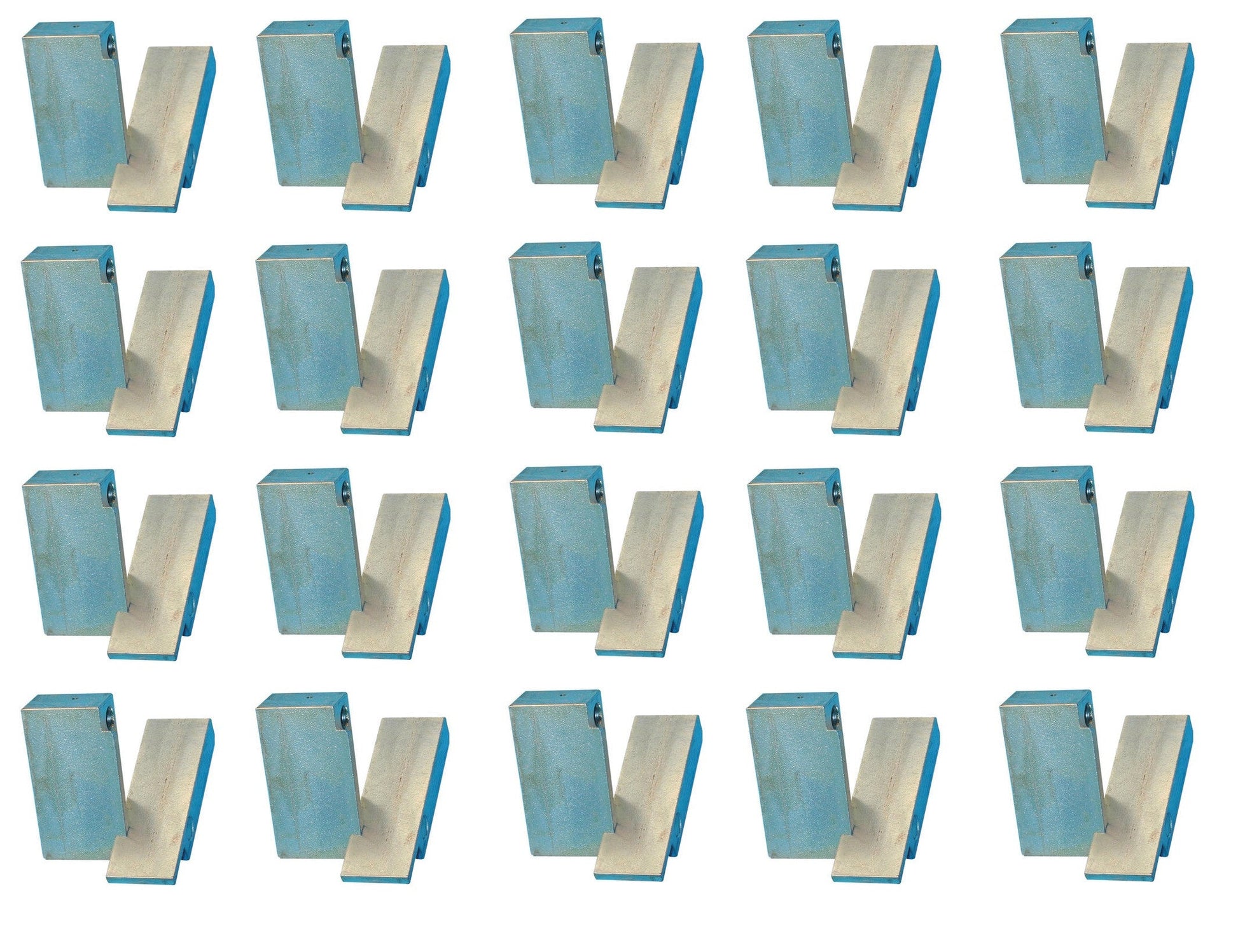 20 Bloqueurs pivotant pour portail 2 battants bloqueur metallique bloqueurs metalliques pour portails ECLATS DESTOCKAGE