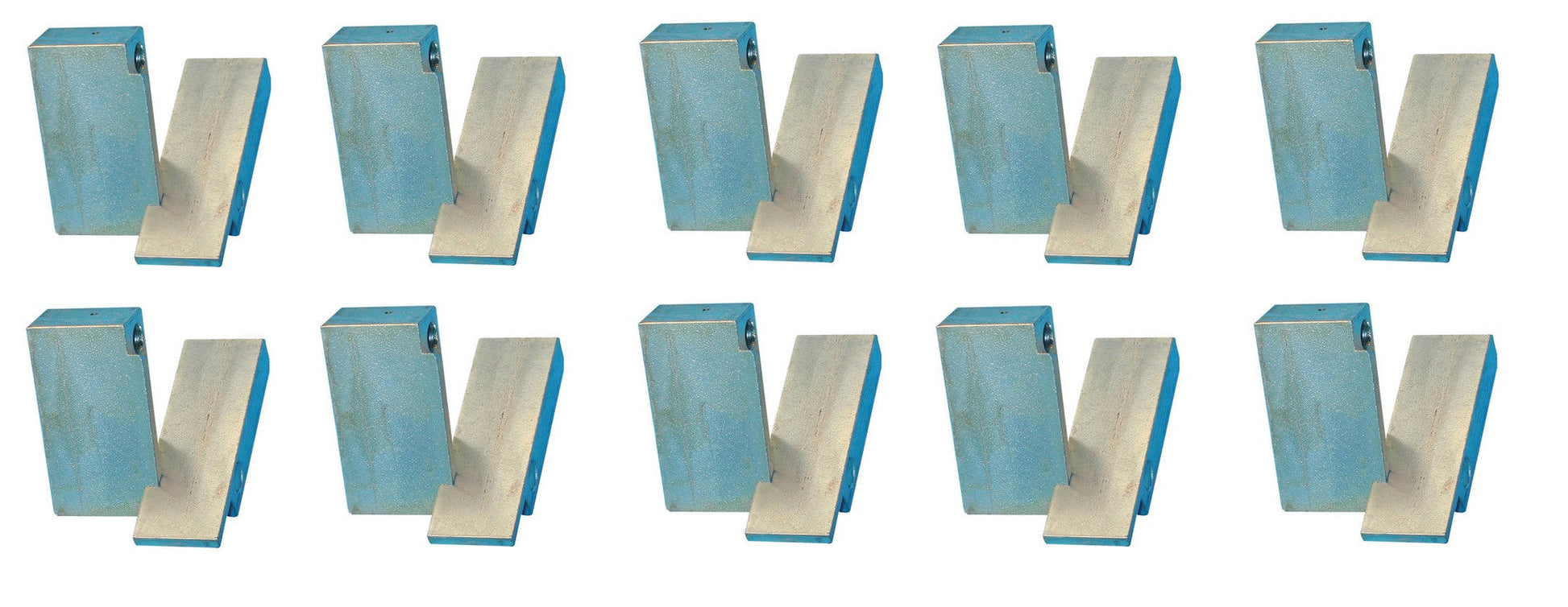 10 Bloqueurs pivotant pour portail 2 battants bloqueur metallique bloqueurs metalliques pour portails ECLATS DESTOCKAGE
