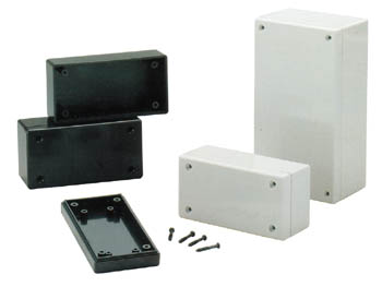 Boitier pvc gris g1068 coffre coffret boite protection 95x48x38mm ECLATS DESTOCKAGE