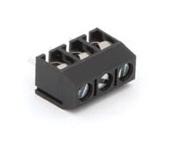 Bornier a vis 10mm bas profil 3 poles pas de 5mm screw03bl ECLATS DESTOCKAGE