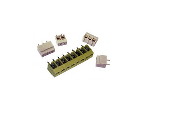 Bornier a vis pour circuit imprimes 8 plots 16a 250v pas de 5,08 mm - ECLATS DESTOCKAGE