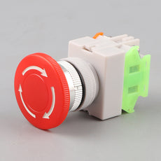 Bouton arrêt d’urgence no nf coup de poing 22mm bpr22 pour boit1 securite anti agression lay37-11zs