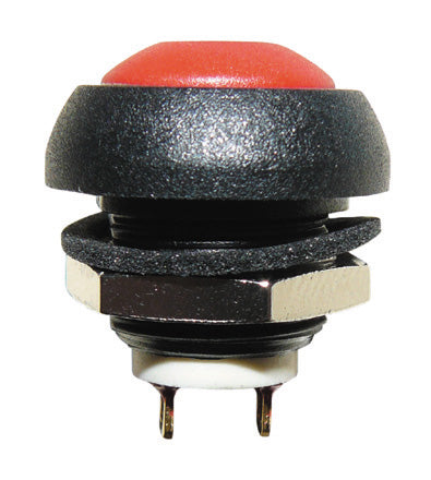 Bouton poussoir electrique unipolaire etanche rouge apem no ip67 ISR3SAD600 coapisr3sad600 - ECLATS DESTOCKAGE