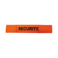 Brassard securite orange fluo velcro d4101 en471 routiere haute visibilite protection bras - ECLATS DESTOCKAGE