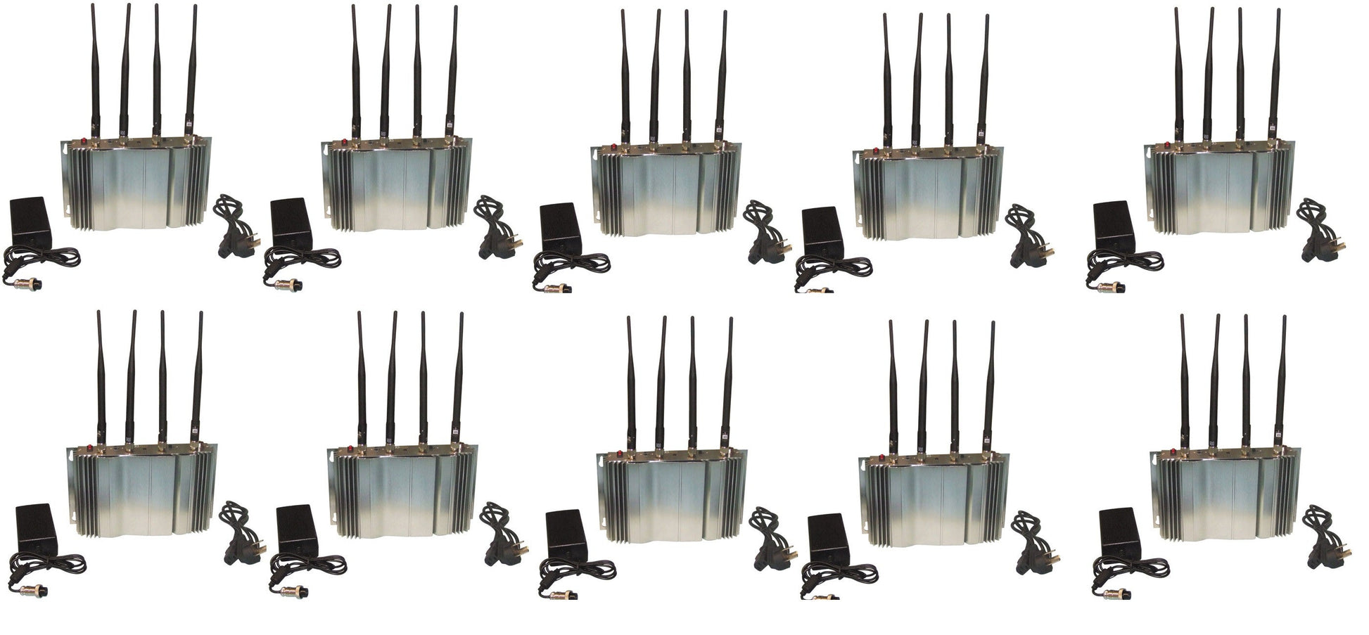 10 Brouilleur onde gsm camera telephone cdma 869 894mhz 925 960 mhz dcs 805 1800mhz phs 1900 1990 ECLATS DESTOCKAGE