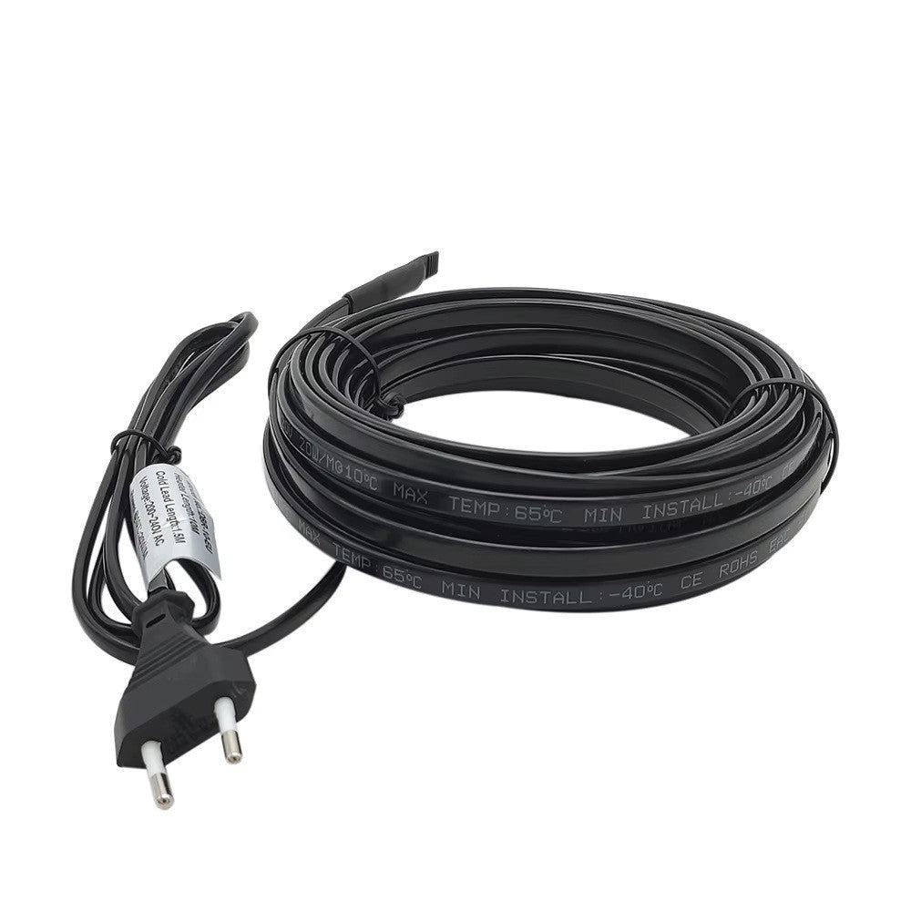 Cable chauffant antigel cordon electrique 3m 200v 220v 240v canalisation tuyau eau thermostat ECLATS DESTOCKAGE