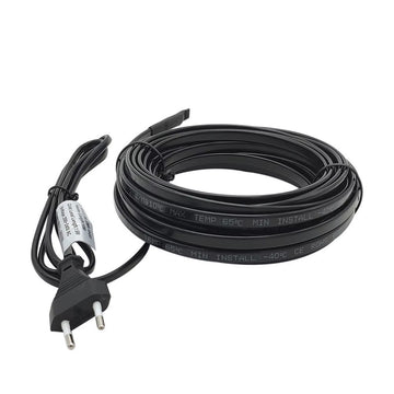 Cable chauffant antigel cordon electrique 5m 200v 220v 240v canalisation tuyau eau thermostat ECLATS DESTOCKAGE