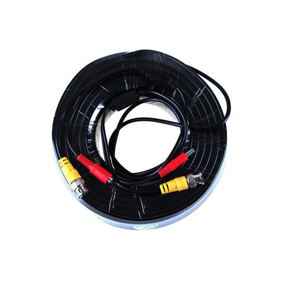 Cable coaxial 10m sec-cable1010 cordon BNC DC pour caméra video surveillance ECLATS DESTOCKAGE
