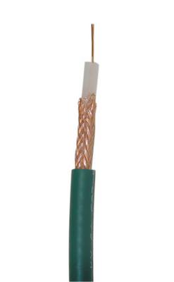 Cable coaxial 75 ohm kx6 vert cxcrg59g ø6mm (1m) fil multimedia satellite tv television ECLATS DESTOCKAGE