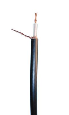 Cable coaxial 75 ohm noir ø6mm (le mètre) rg59 cxcrg59 fil multimedia satellite tv television ECLATS DESTOCKAGE