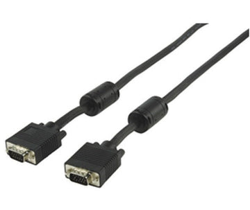Cable cordon db15 noir vga mâle vga mâle ecran cable-177/3 konig moniteur video haute densite 3m ECLATS DESTOCKAGE
