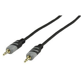 Cable de connexion audio analogique hqca a010/10 cordon jack 3.5 stereo mâle mâle 10m - ECLATS DESTOCKAGE
