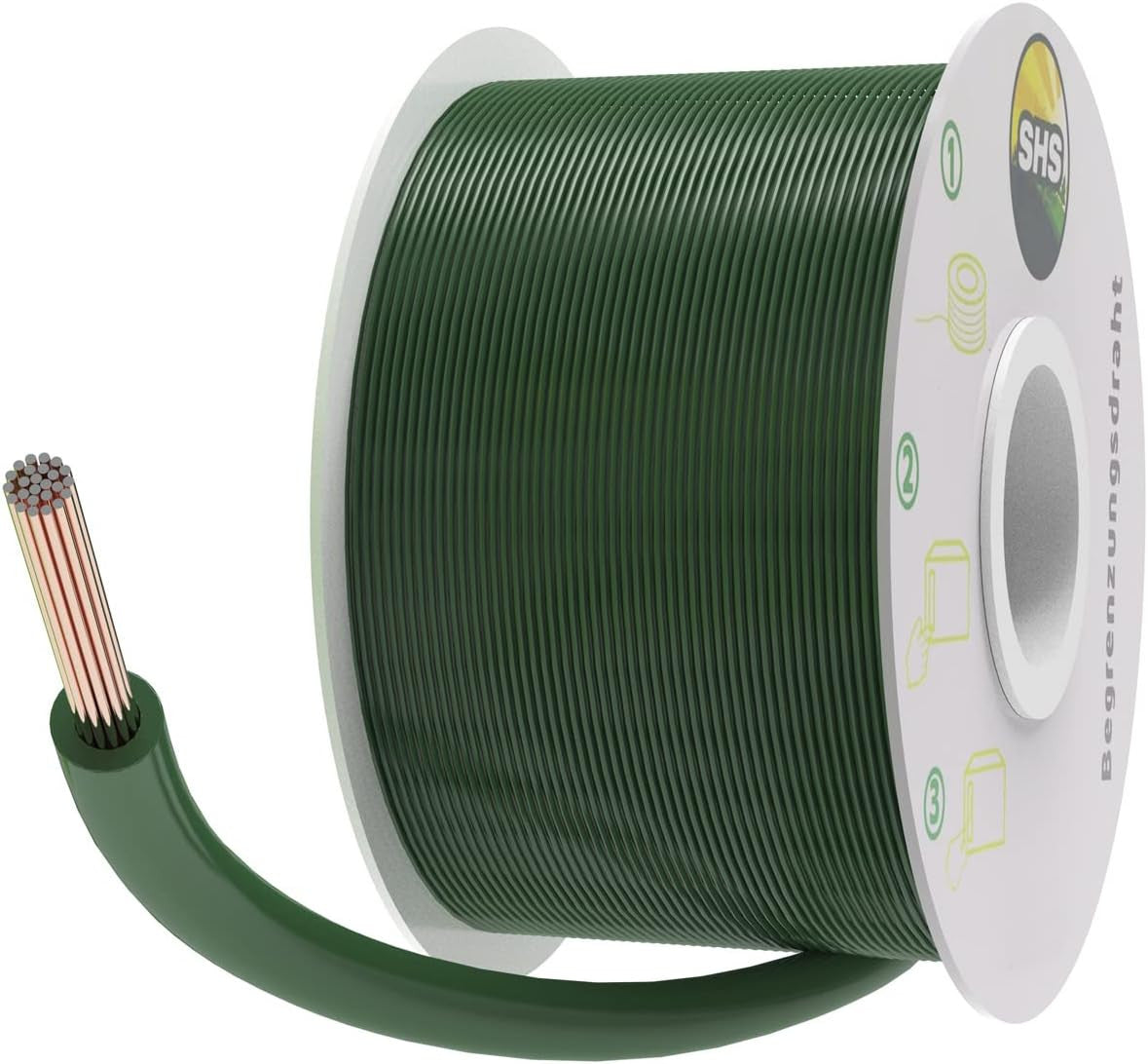 Cable delimitation 2.7mm 100m tondeuse gazon robot gardena bosch husqvarna automower worx imow ECLATS DESTOCKAGE