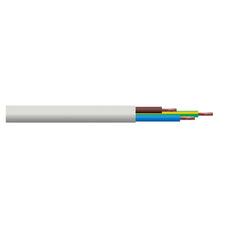 Cable electrique 3x0.75 h05vvf h05vv-f 3g0,75 mm² 3 fils 0,75mm2 ø7mm (100m) souple secteur