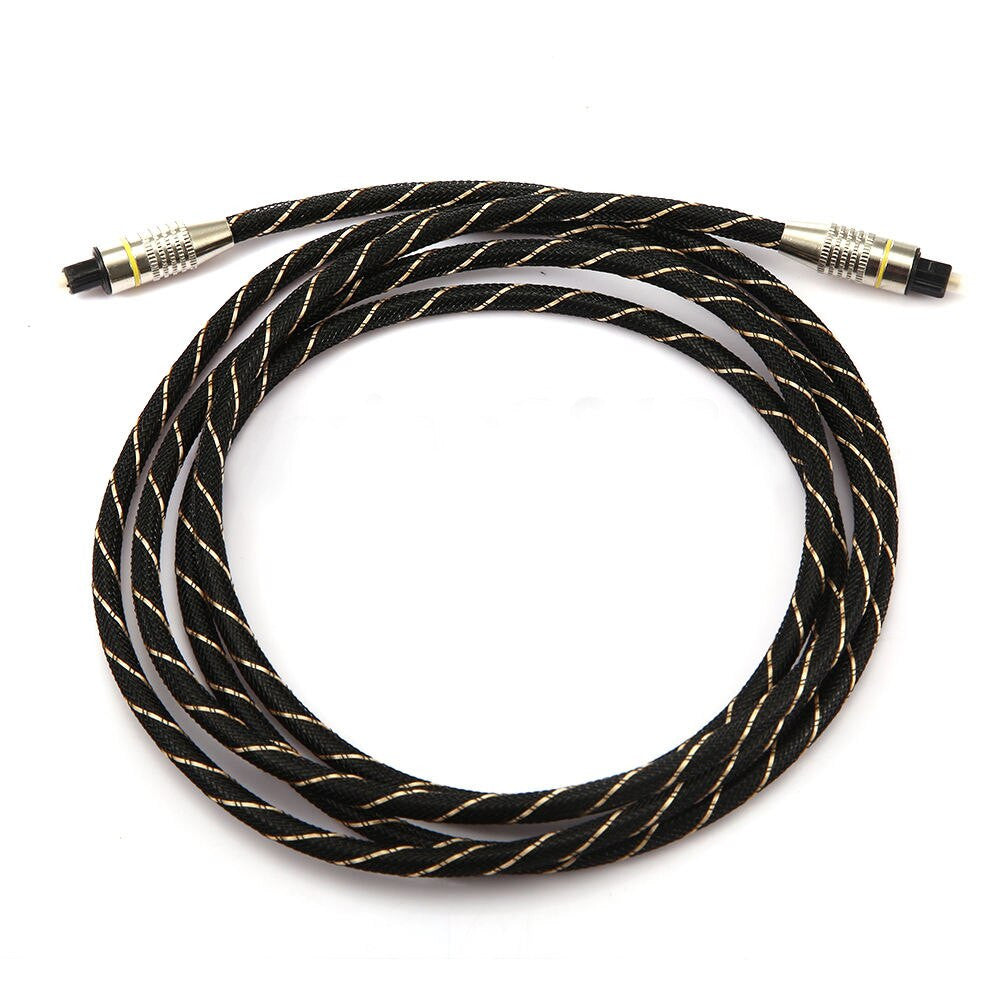 Cable fibre optique audio od6 cordon numerique toslink 1M pour barre son tv cd dvd ECLATS DESTOCKAGE
