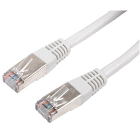 Cable ftp cat5e droit cordon 5m blinde rj45 rj45 ftp 0007/58p/8c 100mbps reseau lan connecteur ECLATS DESTOCKAGE