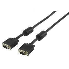 Cable moniteur hd15m hd15m cable-177/30 avec ferrite vga mâle vers vga mâle 30m cordon konig ECLATS DESTOCKAGE