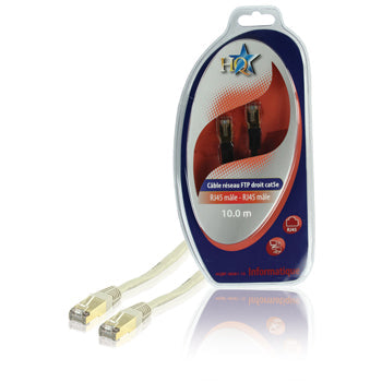 Cable reseau rj45 cat5e 10m hqbf-m081-10 ECLATS DESTOCKAGE