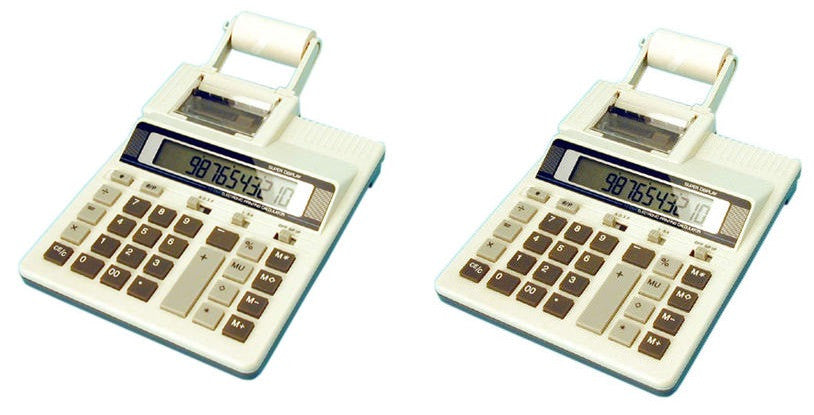 Calculatrice electronique papier bureau calculatrices electroniques papier bureaux calculettes ECLATS DESTOCKAGE