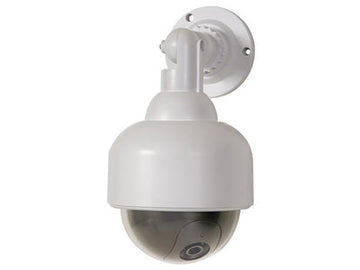 Camera factice dome cachee led rouge video surveillance securite dissuasion ECLATS DESTOCKAGE