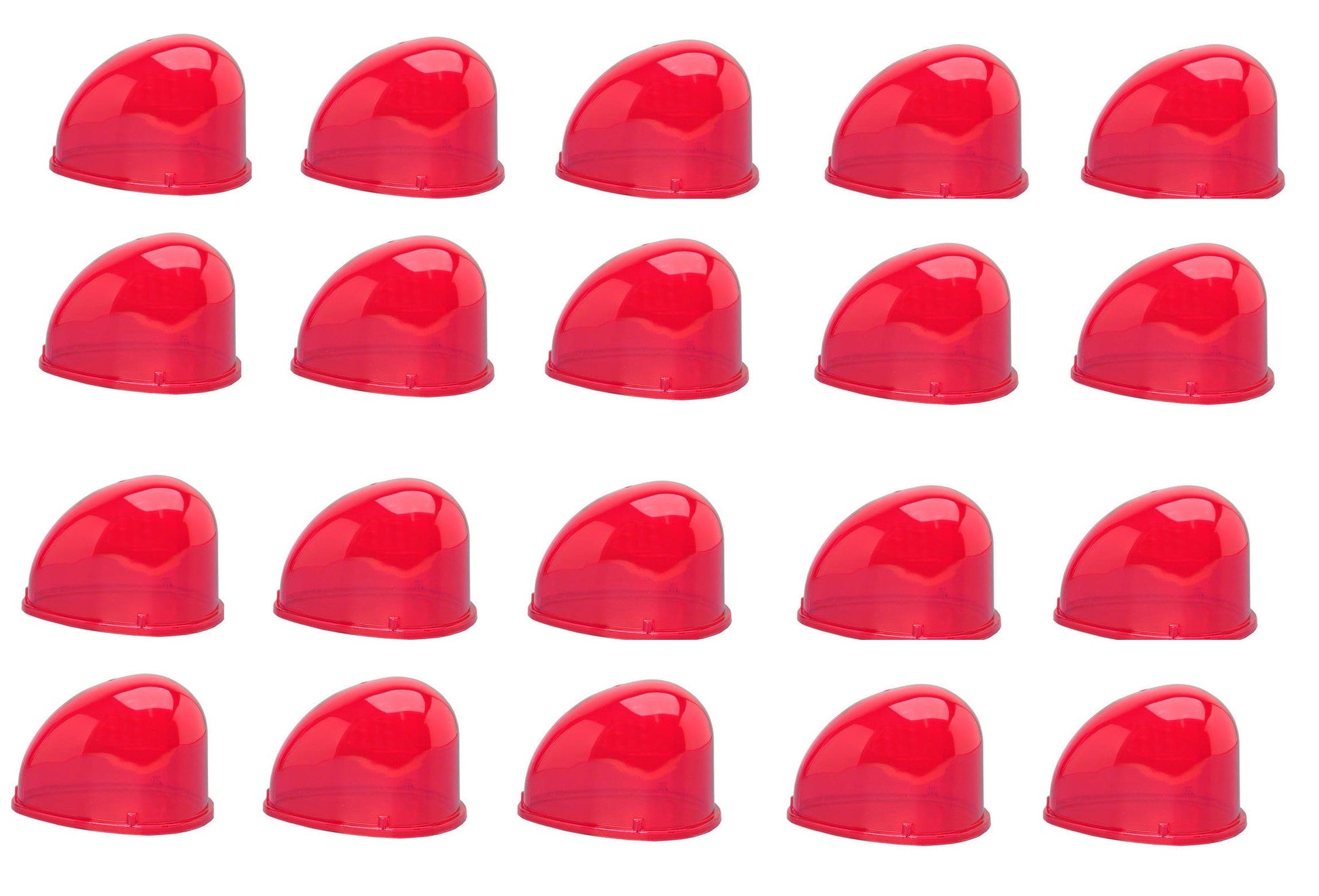 20 Capot rouge de gyrophare magnetique gmg12r feux signalisation ECLATS DESTOCKAGE