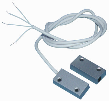 Capteur detecteur ouverture magnetique 2.8m fil contacteur alarme contact nf saillie ms-16m 4 fil 3m - ECLATS DESTOCKAGE